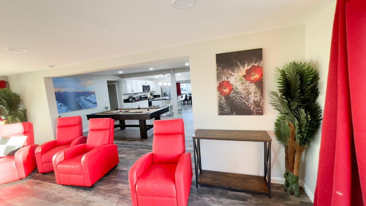 Private Home - Heated Pool, Billiards, Darts, Foosball, Fireplace, 5 Smart Tvs, Bbq, Cotton Bedding - The Saguaro Sanctuary, Pool Heat Optional Tucson Eksteriør billede